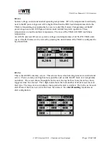 Preview for 20 page of WTE TReX-460 User Manual