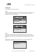 Preview for 21 page of WTE TReX-460 User Manual