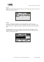 Preview for 22 page of WTE TReX-460 User Manual