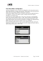 Preview for 33 page of WTE TReX-460 User Manual