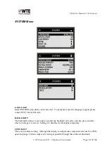 Preview for 41 page of WTE TReX-460 User Manual