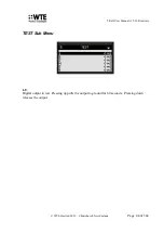 Preview for 44 page of WTE TReX-460 User Manual