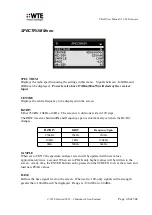 Preview for 48 page of WTE TReX-460 User Manual