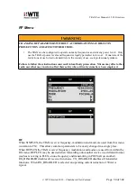 Preview for 50 page of WTE TReX-460 User Manual