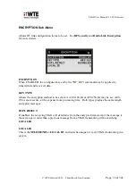 Preview for 52 page of WTE TReX-460 User Manual