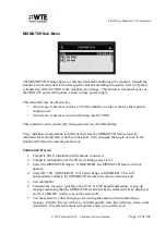 Preview for 61 page of WTE TReX-460 User Manual