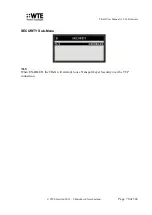 Preview for 70 page of WTE TReX-460 User Manual