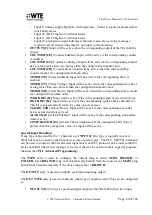 Preview for 80 page of WTE TReX-460 User Manual