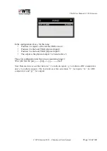 Preview for 82 page of WTE TReX-460 User Manual