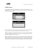 Preview for 86 page of WTE TReX-460 User Manual