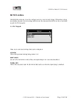 Preview for 89 page of WTE TReX-460 User Manual