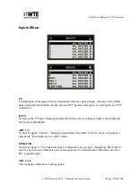 Preview for 90 page of WTE TReX-460 User Manual