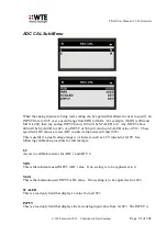 Preview for 91 page of WTE TReX-460 User Manual