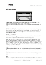 Preview for 98 page of WTE TReX-460 User Manual