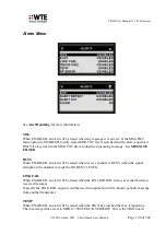 Preview for 100 page of WTE TReX-460 User Manual