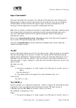 Preview for 120 page of WTE TReX-460 User Manual