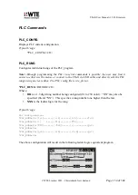 Preview for 134 page of WTE TReX-460 User Manual