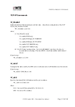 Preview for 139 page of WTE TReX-460 User Manual