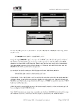 Preview for 149 page of WTE TReX-460 User Manual