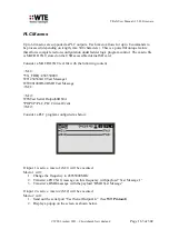 Preview for 163 page of WTE TReX-460 User Manual