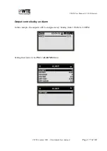 Preview for 177 page of WTE TReX-460 User Manual