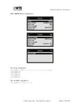 Preview for 178 page of WTE TReX-460 User Manual