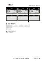 Preview for 180 page of WTE TReX-460 User Manual