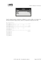 Preview for 183 page of WTE TReX-460 User Manual