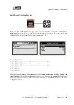 Preview for 187 page of WTE TReX-460 User Manual