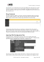 Preview for 200 page of WTE TReX-460 User Manual