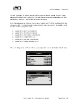 Preview for 221 page of WTE TReX-460 User Manual