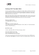 Preview for 238 page of WTE TReX-460 User Manual