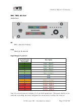 Preview for 258 page of WTE TReX-460 User Manual