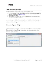 Preview for 274 page of WTE TReX-460 User Manual
