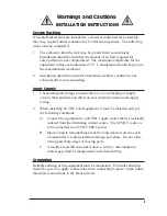 Preview for 3 page of WTI APS-16M User Manual