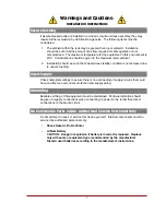 Preview for 2 page of WTI RSM-8R4-1 User Manual