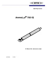 Preview for 1 page of wtw AmmoLyt 700 IQ Operating Manual