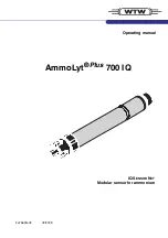 wtw AmmoLyt Plus 700 IQ Operating Manual preview