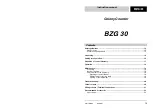 Предварительный просмотр 13 страницы wtw BZG 30 Instruction Manual