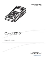 Preview for 1 page of wtw Cond 3210 Operating Manual