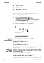 Preview for 24 page of wtw Cond 3310 IDS Operating Manual