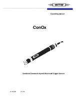 wtw ConOx Operating Manual предпросмотр