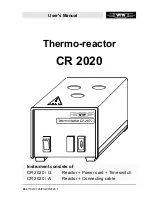 wtw CR 2020 User Manual preview