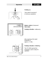 Preview for 9 page of wtw CR 2020 User Manual