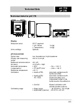 Предварительный просмотр 81 страницы wtw EcoLine pH 170 Operating Manual