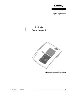 Preview for 1 page of wtw inoLab Cond 720 Operating Manual