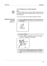 Preview for 29 page of wtw inoLab Cond 730 Operating Manual