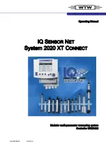 Предварительный просмотр 1 страницы wtw IQ SENSOR NET System 2020 XT Operating Manual