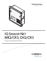 wtw IQ SENSOR NET Operating Manual preview