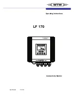 Предварительный просмотр 1 страницы wtw LF 170 Operating Instructions Manual